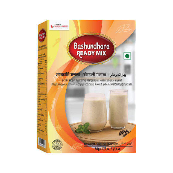 Borhani masala bashundhara ready mix 50g thumbnail 1
